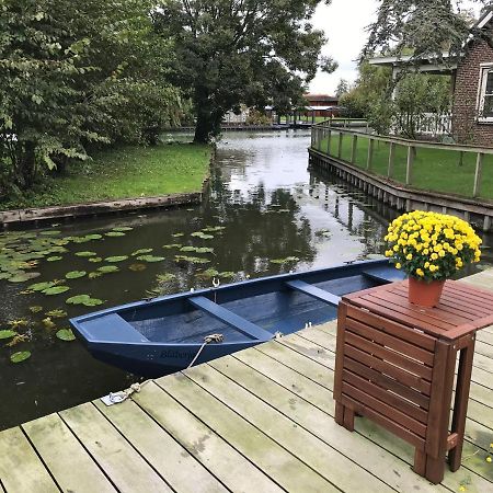 Houseboat Linquenda Villa Woubrugge Ngoại thất bức ảnh